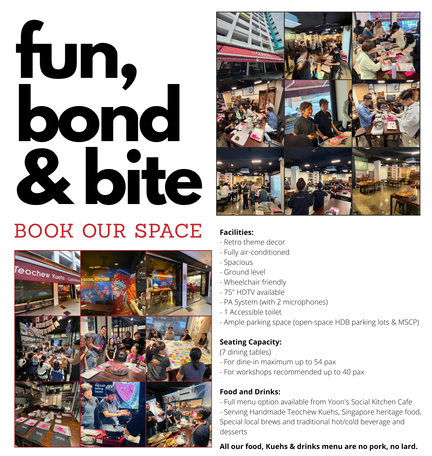 booking, space, venue